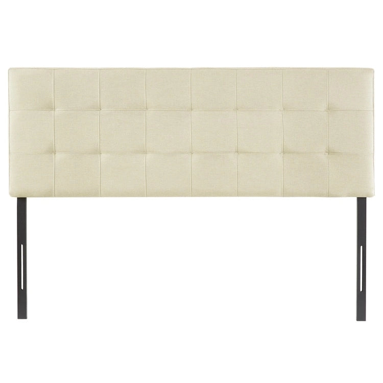 Tufted Upholstered Queen Headboard Height Adjustable Linen Fabric Multi-Color